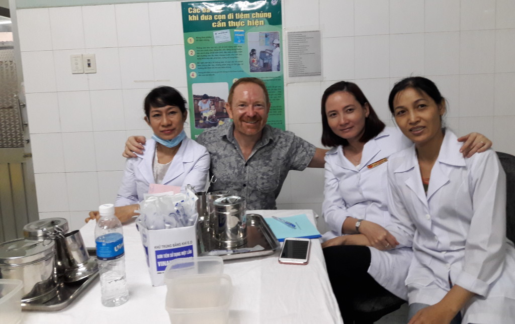 Yellow Fever vaccination, Ho Chi Minh City, Vietnam